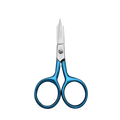 711L - True Left-Handed Straight Micro Tip, Large Ring Scissors (4in)
