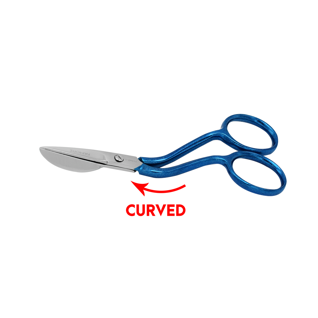 712MDL - True Left-Handed Mini Duckbill Applique Scissors (4in)
