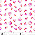 Perfect Day Bleubs Pink Cotton 44"/45" Fabric Per Yard
