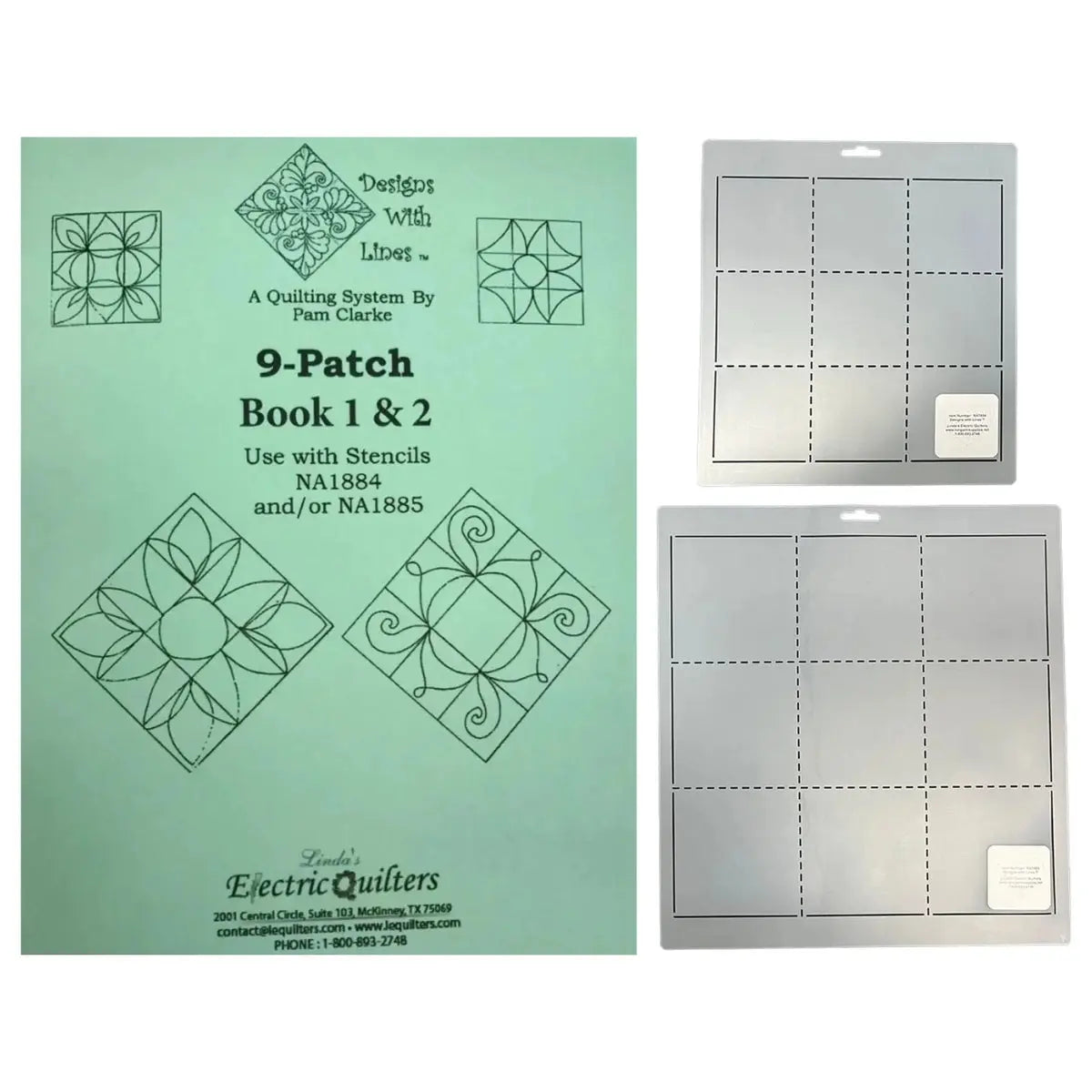 9 Patch Book and Stencil Kit