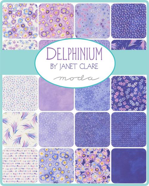 Delphinium Charm Pack