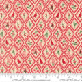 Holiday Cheer Poinsettia Christmas Charm 44"/45" Cotton Fabric Per Yard