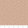 FIGO Fabric NEST Caramel Cotton 44"/45" Fabric Per Yard