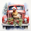 A Country Christmas Fabric Panel 16