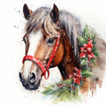 A Country Christmas Fabric Panel 23