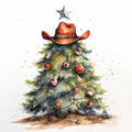 A Country Christmas Fabric Panel 3