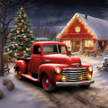 A Country Christmas Fabric Panel 62