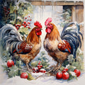 A Country Christmas Fabric Panel 66
