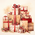 A Country Christmas Fabric Panel 75