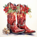 A Country Christmas Fabric Panel 95