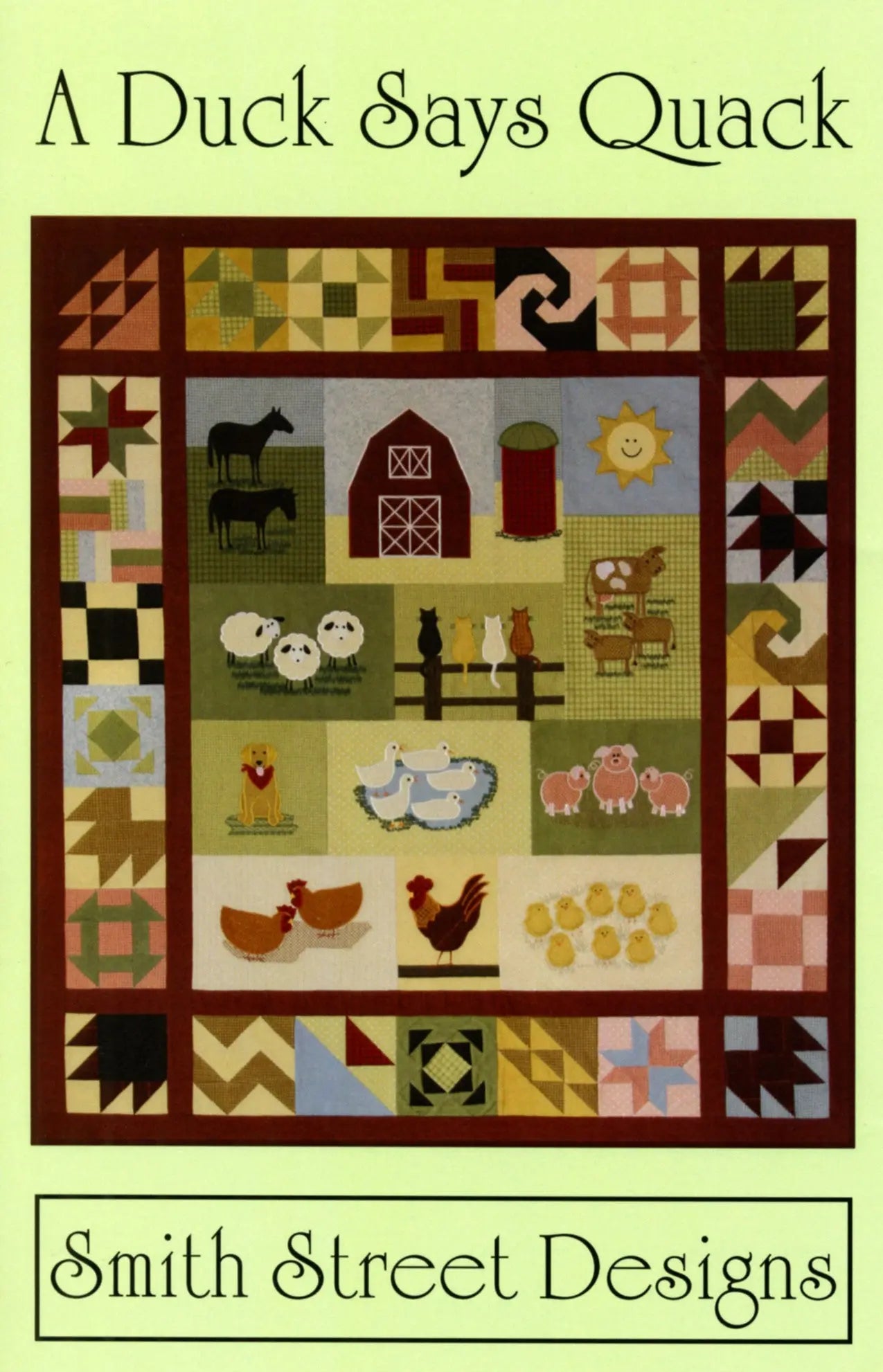A Duck Says Quack Quilt with CD