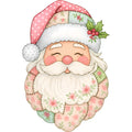 A Pink Christmas Fabric Panel 26