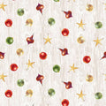 A Purr-fect Holiday Season - Ornament Toss - Sand 44" / 45" Fabric Per Yard