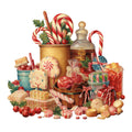 A Retro Christmas Fabric Panel 28