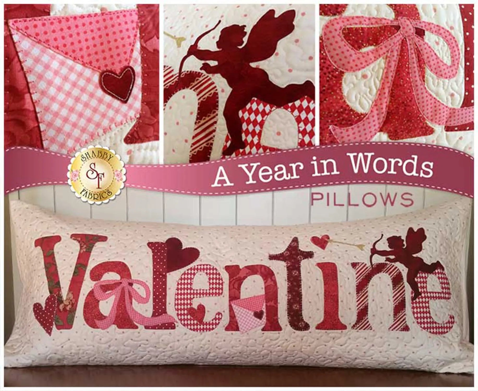 A Year In Words - Valentine Pillow - February