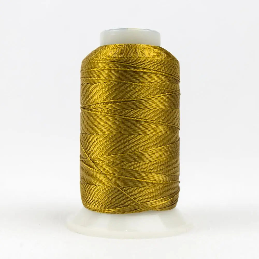 AC2121 - Accent™ 12wt Rayon Dark Gold Thread