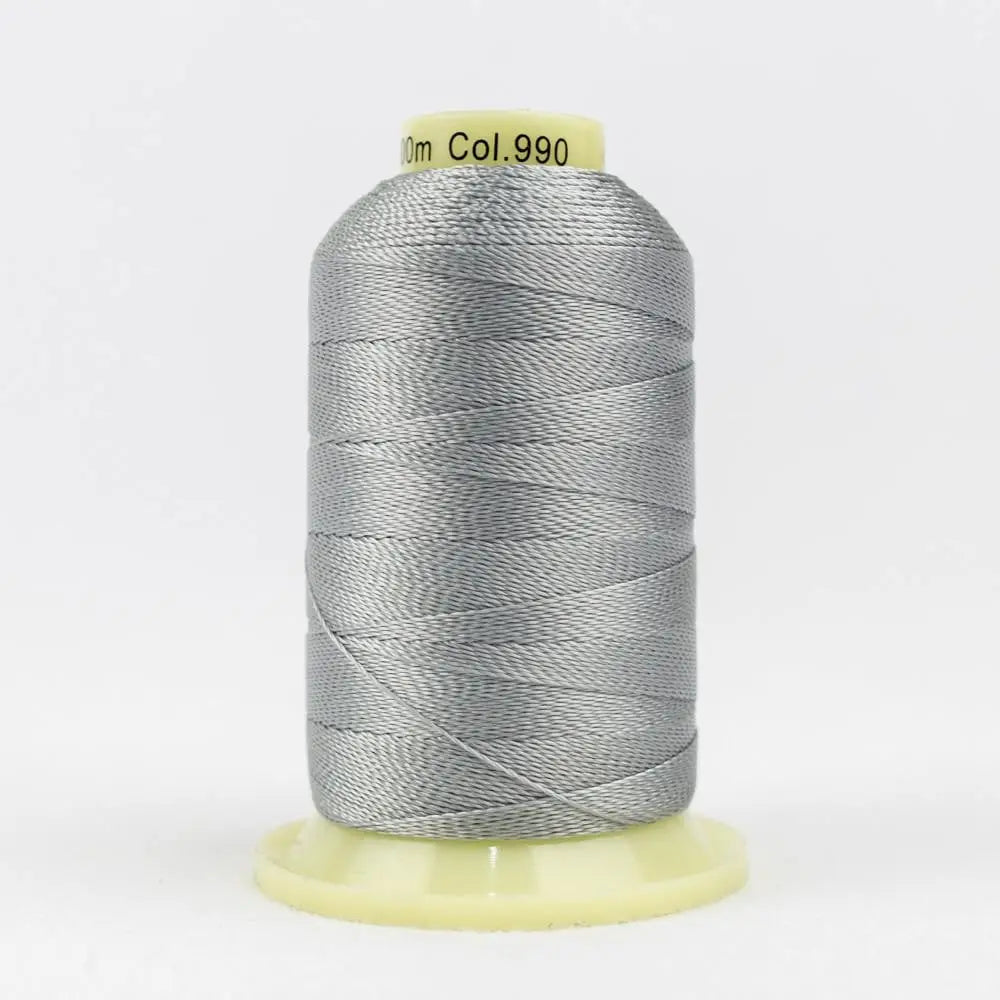 AC990 - Accent™ 12wt Rayon Light Grey Thread