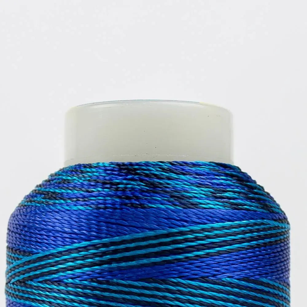 ACM04 - Accent™ 12wt Rayon Mediterranean Blues Thread