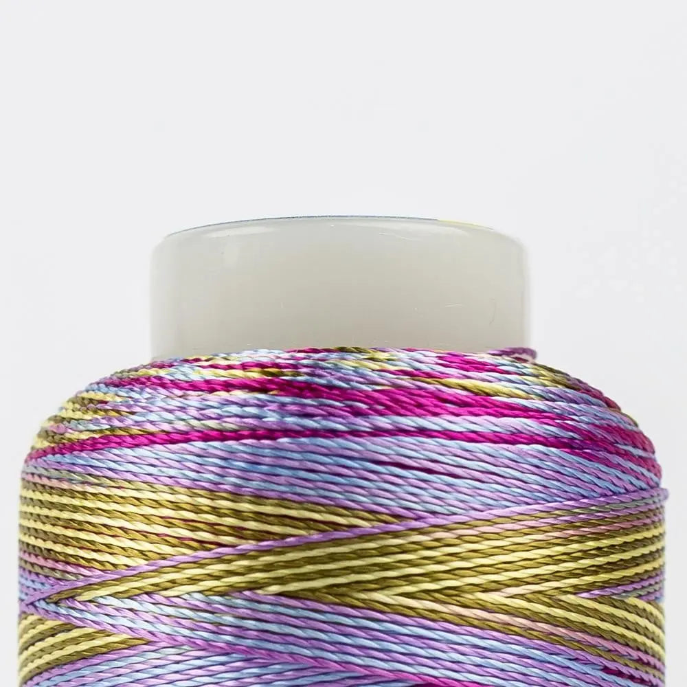 ACM12 - Accent™ 12wt Rayon Pink Blue Thread