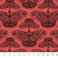 Indelible Ink Cecropia Guava Cotton 44"/45" Fabric Per Yard