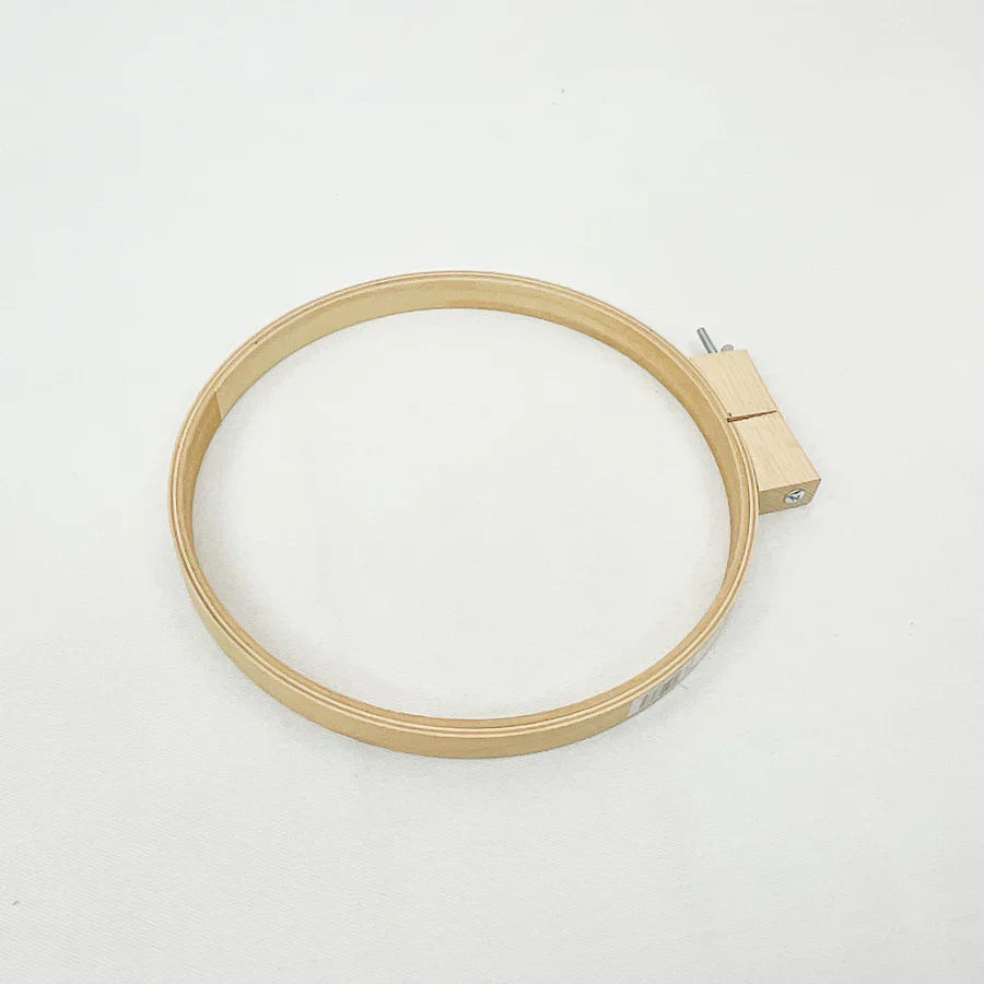 Darice Quilting-Slow Mindful Stitching-Embroidery Hoop 10" Wood Round 1 pc