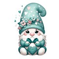 Adorable Pastel Gnome Fabric Panel 12