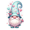 Adorable Pastel Gnome Fabric Panel 6