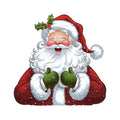 Adorable Santas Fabric Panel 2