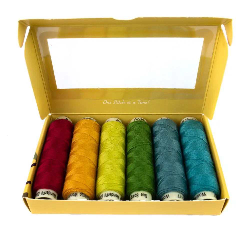 Amelia's Exquisite Jewels by Edyta Sitar - Wool/Acrylic Thread Pack