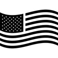 American Flag Icons Fabric Panel 23