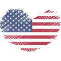 American Flag Icons Fabric Panel 42
