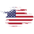 American Flag Icons Fabric Panel 7