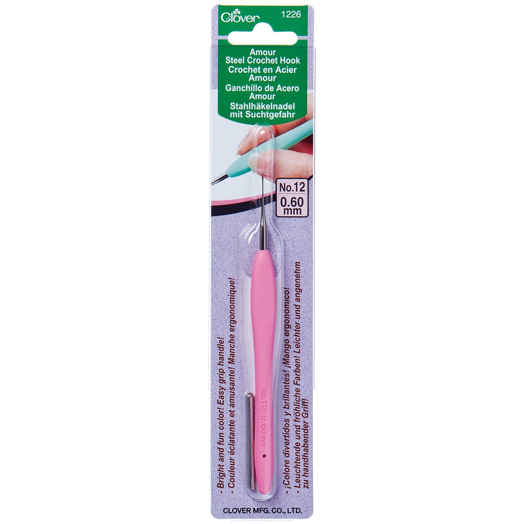 Amour Steel Crochet Hook No. 12 (0.60mm)