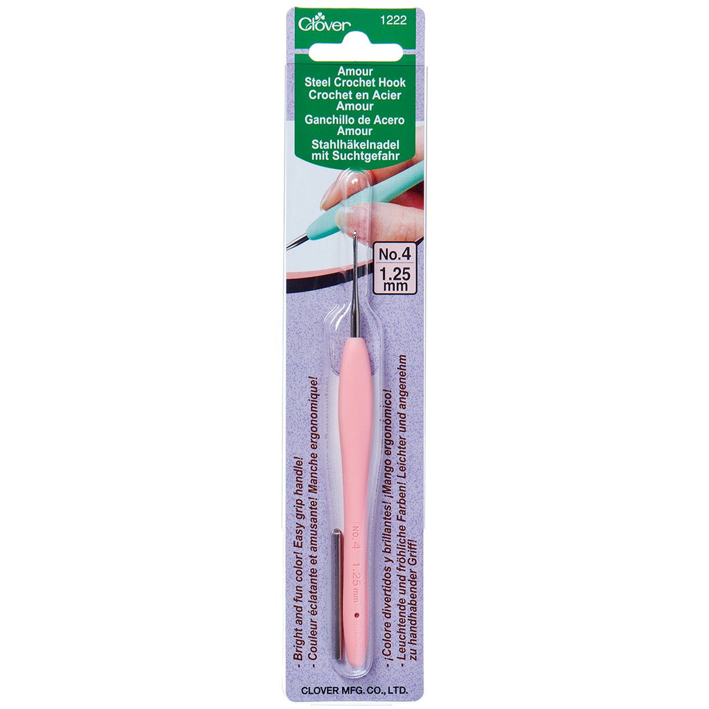 Amour Steel Crochet Hook No. 4 (1.25mm)