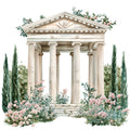 Ancient Greece Fabric Panel 31