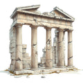 Ancient Greece Fabric Panel 37