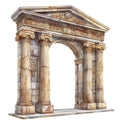 Ancient Greece Fabric Panel 39