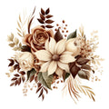 Antique Christmas Fabric Panel 25