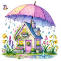 April Showers Fabric Panel 11