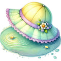 April Showers Fabric Panel 16