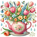 April Showers Fabric Panel 7