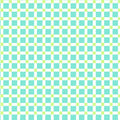 Aqua/Kiwi Hopscotch Colorblock Party 43/44" Cotton Fabric Per Yard