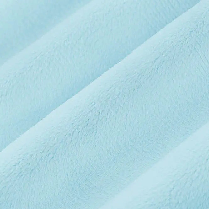 Aqua Solid Cuddle 3 58/60" Fabric per yard