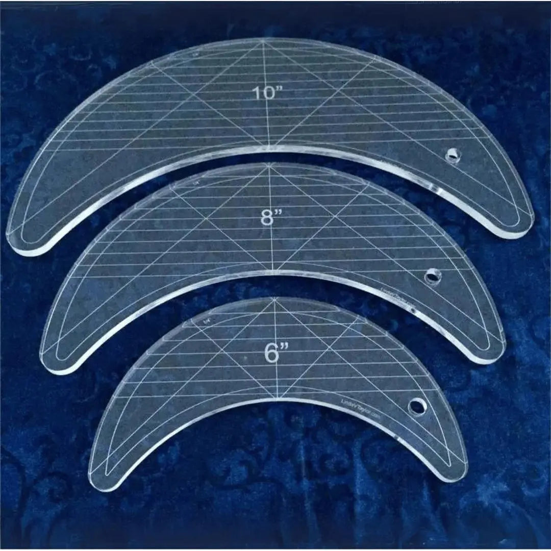 Arch Quilting Templates - (Set of 3)