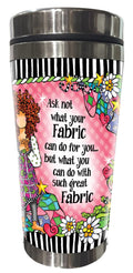 Ask Not Stainless Steel Tumbler