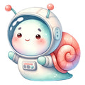 Astronaut Animal Space Fabric Panel 11