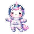 Astronaut Animal Space Fabric Panel 13