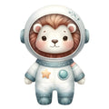 Astronaut Animal Space Fabric Panel 19