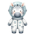 Astronaut Animal Space Fabric Panel 20
