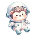 Astronaut Animal Space Fabric Panel 27